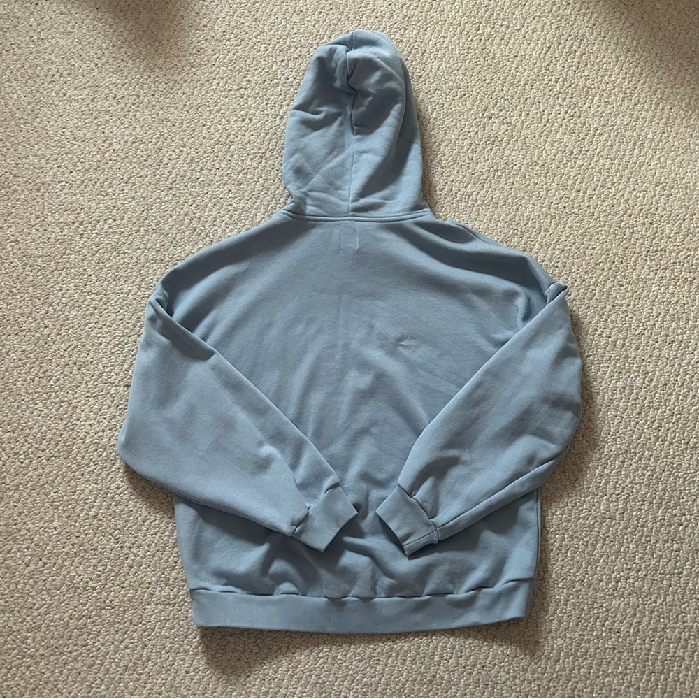 GAP Classic Hoodie Light Blue Athleisure Women’s Size Small - Picture 2 of 4